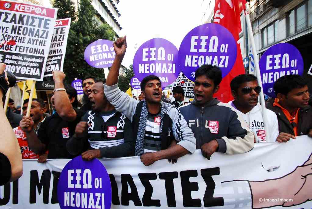 Aus der Akte: Arbeitnehmer in Bangladesch in Griechenland protestieren gegen die Behandlung der Arbeitsbedingungen im Land |  Foto: Imago