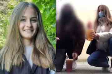 Mädchen, 12, lacht mit „Killer“ in einem erschreckenden Video, bevor sie zu Tode gelockt wird