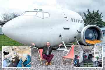 Ich habe 2.000 Pfund ausgegeben, um ein Flugzeug in ein AirBnB umzuwandeln … aber es gab Herausforderungen