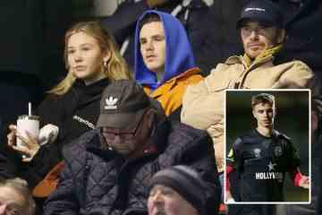 Beckham hat gesehen, wie er Brentford B beobachtet hat … aber Sohn Romeo spielt keine Minute