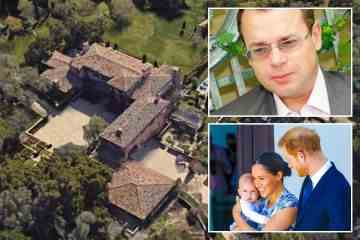 Russischer Oligarch, der Meghan & Harry ihr Haus verkauft hat, stirbt, nachdem er Putin in die Luft gesprengt hat