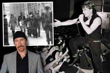 The Edge beschreibt die schockierende Reaktion, als U2 Bloody Sunday in Belfast spielten