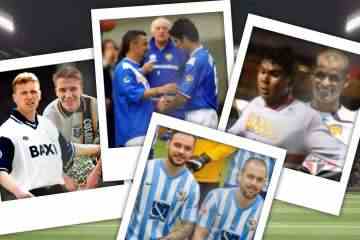 Fußballer, die Sie vergessen haben, waren Teamkollegen, von Moyes & Beckham bis Baggio & Pep
