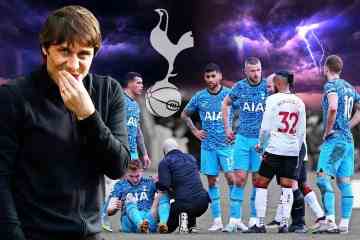 In Contes loderndem Tottenham-Rant in vollem Umfang, einschließlich zuschlagender „egoistischer“ Stars