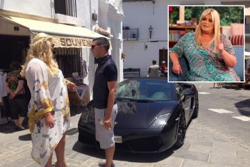 Gemma Collins zerstörte einen 130.000 Pfund teuren Lamborghini in einer Schockszene, die nie ausgestrahlt wurde