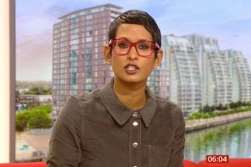 Erschütterung beim BBC-Frühstück, als Naga Munchetty nach einem Interview mit dem Autounfall ersetzt wird