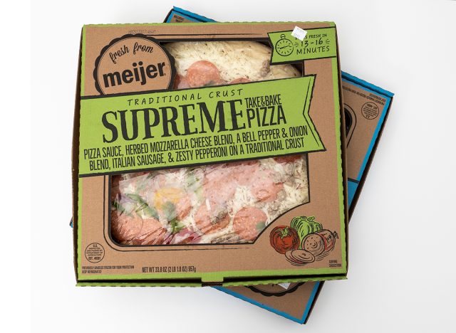 Meijer-Pizza im Karton 