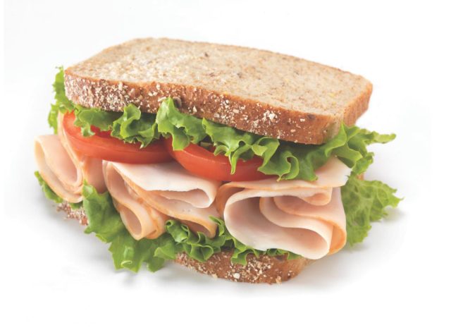 Sprossen-Deli-Sandwich