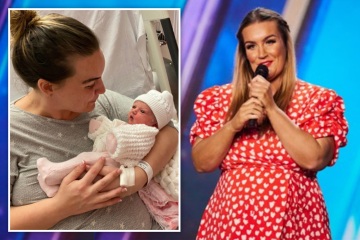 Britain's Got Talent steht unter Schock, als die Sängerin vor der Show ein Kind zur Welt bringt