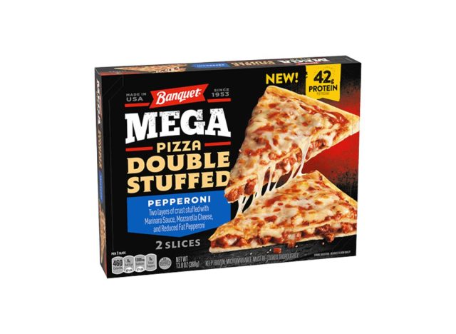 Banquet Mega doppelt gefüllte Peperoni-Pizza