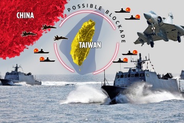 China könnte mit Taiwans Blockadeplan den 3. Weltkrieg auslösen, warnen Experten