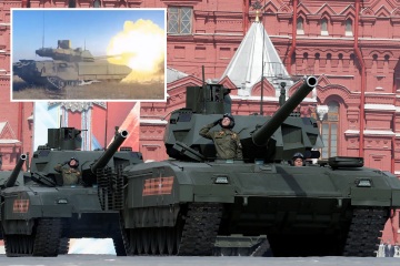 Putins „unsichtbare“ Robo-Panzer, die „eine Stadt in MINUTEN dem Erdboden gleichmachen könnten“, treten in den Kampf ein
