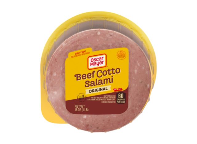 Beef Cotto Salami Oscary Mayer-worst deli meats