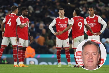 Raging Piers Morgan verprügelt das „rückgratlose“ Arsenal wegen „peinlicher Kapitulation“