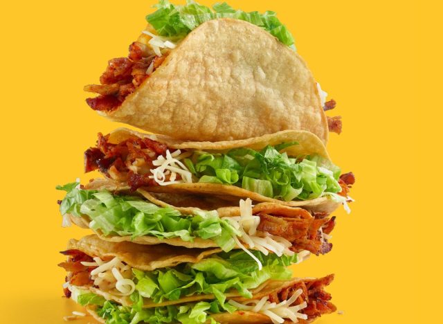El Pollo Loco Rindfleisch-Tacos