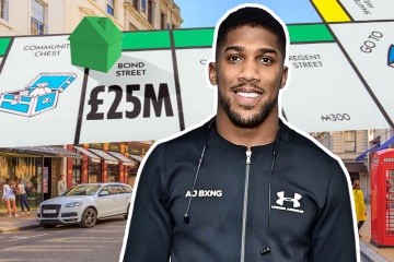 Joshua spritzt 25 Millionen Pfund auf ein riesiges Grundstück in einer der teuersten Straßen Londons