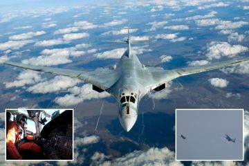 Zwei russische Atombomber umrunden Großbritannien in einem Schauer der Stärke in der Nähe der Shetlands