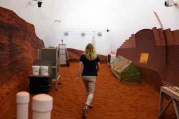 In der gefälschten Marswelt der Nasa, in der Astronauten ein JAHR lang leben werden 