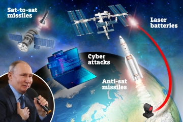 Putins Drohung, Wests Satelliten zu blitzen, um Stromnetze und Telefone lahmzulegen 
