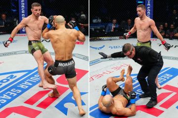 Der britische MMA-Star Loughnane lässt den Gegner Moraes beim brutalen PFL-Sieg nicht bestehen