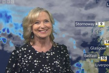 BBC-Frühstücksfans geraten während des Wetterberichts in Ohnmacht über Carol Kirkwood 