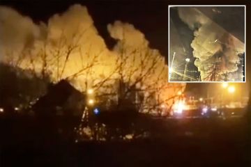 Riesige Explosionen trafen Russland und ließen Tausende bei „Drohnenangriff“ ohne Strom