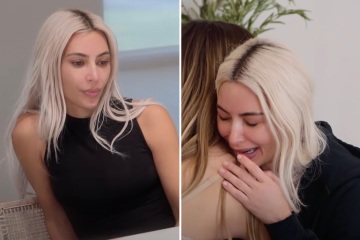 Kim Kardashian bricht in neuem Clip in Tränen und Schluchzen über Pete & Kanye aus