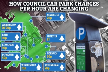 Es wurden neun Bereiche bekannt gegeben, in denen die Parkgebühren um bis zu 100 % steigen sollen