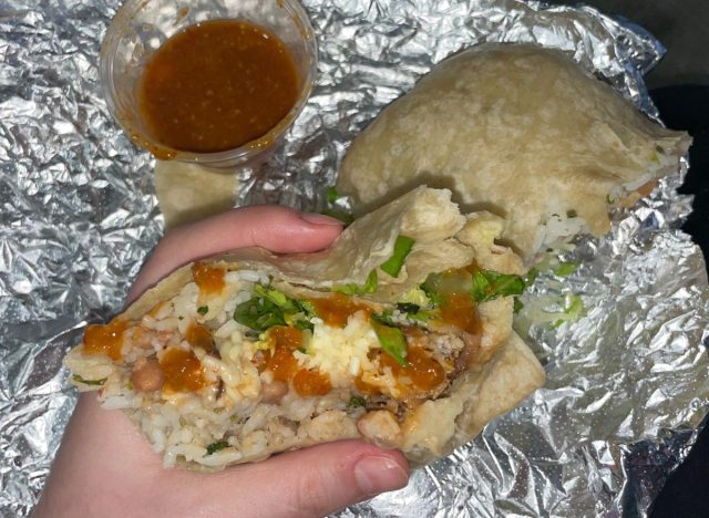 Chipotle-Hähnchen-Burrito