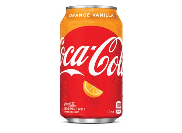 Coca-Cola-Orangen-Vanille