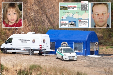 Maddie-Polizisten durchsuchen Reservoir-Pädophiler nannte sein „kleines Paradies“