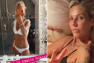 Ulrika Jonsson begeistert ihre Fans mit einem sexy Late-Night-Selfie im Bett
