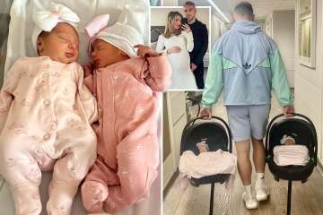 Dani Dyer bringt mit Jarrod Bowen von West Ham bezaubernde Zwillingsmädchen zur Welt