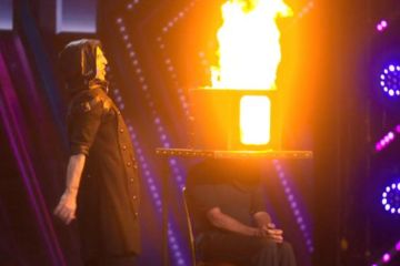 Fans von Britain’s Got Talent finden heraus, wie Simon Cowell „in Brand gesteckt“ wurde