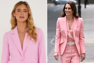 Royal-Fans werden nach Matalan rennen, um Kate Middletons rosafarbenen Anzug zu ergattern