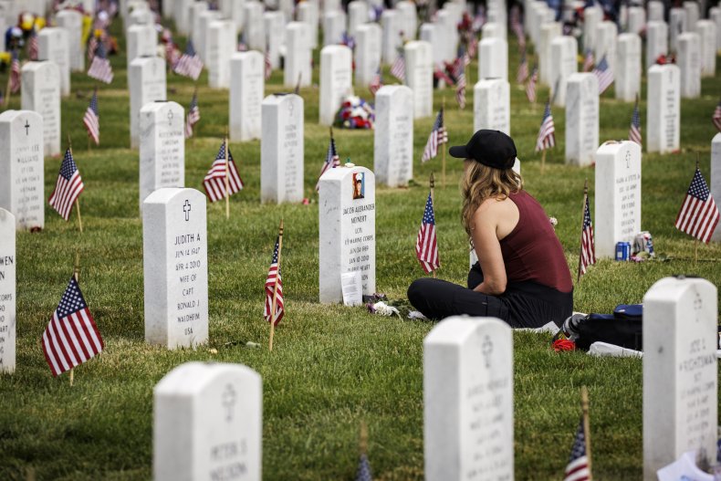 155. Memorial Day auf dem Arlington National Cemetery
