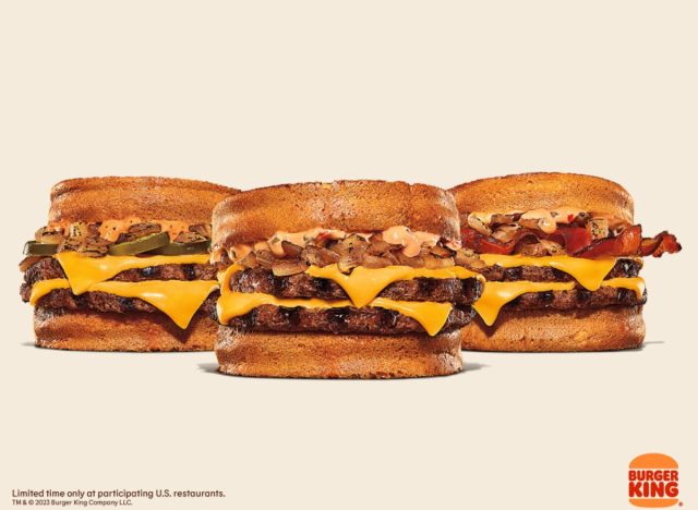 Burger King's Classic, Spicy und Bacon Melts