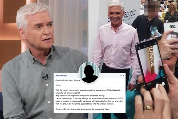 E-Mail „Enthüllung von Schofields Affäre mit Liebhaber gegenüber ITV-Chefs“ wird enthüllt