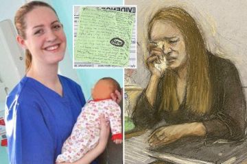 Die Krankenschwester erklärt, warum sie „Ich bin böse“ geschrieben hat, während sie bestreitet, 7 Babys ermordet zu haben