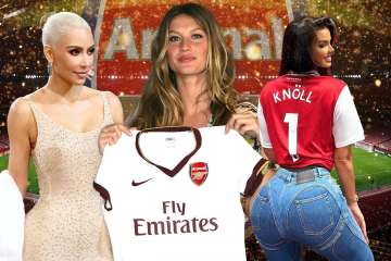 Arsenal verfügt über einige der glamourösesten Fans der Welt wie Kim K und Gisele Bundchen