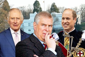 Prinz Andrew weigert sich, die 30-Zimmer-Villa im neuen Streit mit König Charles zu verlassen