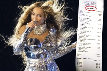 Beyonces epische „Nandos Bestellung“ wurde enthüllt, als sie auf einer ausverkauften Tour durch Großbritannien reiste
