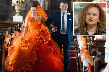 Dolly-Rose Campbell von Corrie enthüllt Designerin für Gemmas Hochzeitskleid