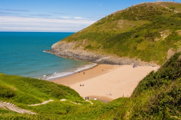 Die „unberührte“ Küste Großbritanniens mit einem der besten Strände der Welt