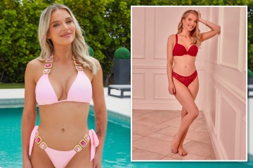 Ich bin ein Promi-Star Helen Flanagan zeigt ihre Kurven in einem sexy rosa Bikini