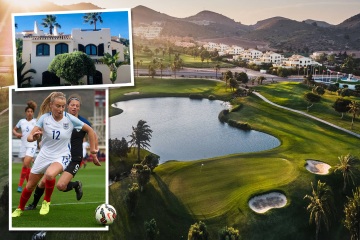 In einem spanischen Resort, in dem Fußballstars trainieren – und es kostet £21 pro Person und Nacht