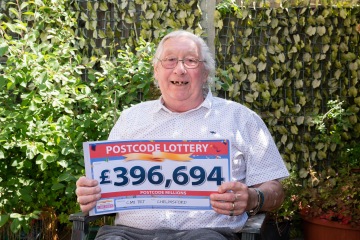 Durch einen glücklichen Zufall habe ich den gesamten 400.000-Pfund-Postcode-Lotteriepreis für meine Region gewonnen