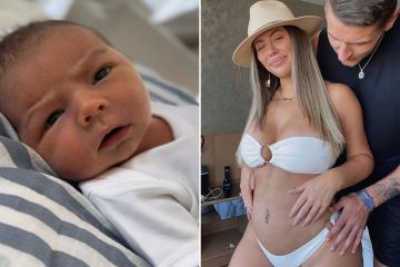 Holly Hagan teilt einen entzückenden neuen Schnappschuss ihres neugeborenen Sohnes nach der Geburt