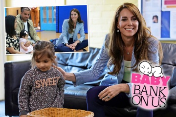 Kate besucht Familienunterstützungszentrum, nachdem sie die Kampagne „Baby, Bank on Us“ unterstützt hat