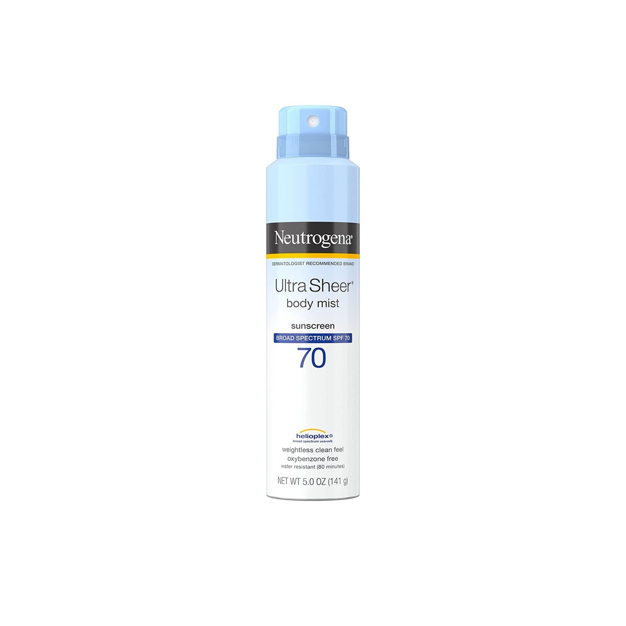 Neutrogena Ultra Sheer Body Mist SPF 70 Sonnenschutzspray